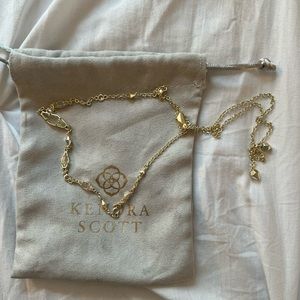 Kendra Scott gold choker necklace